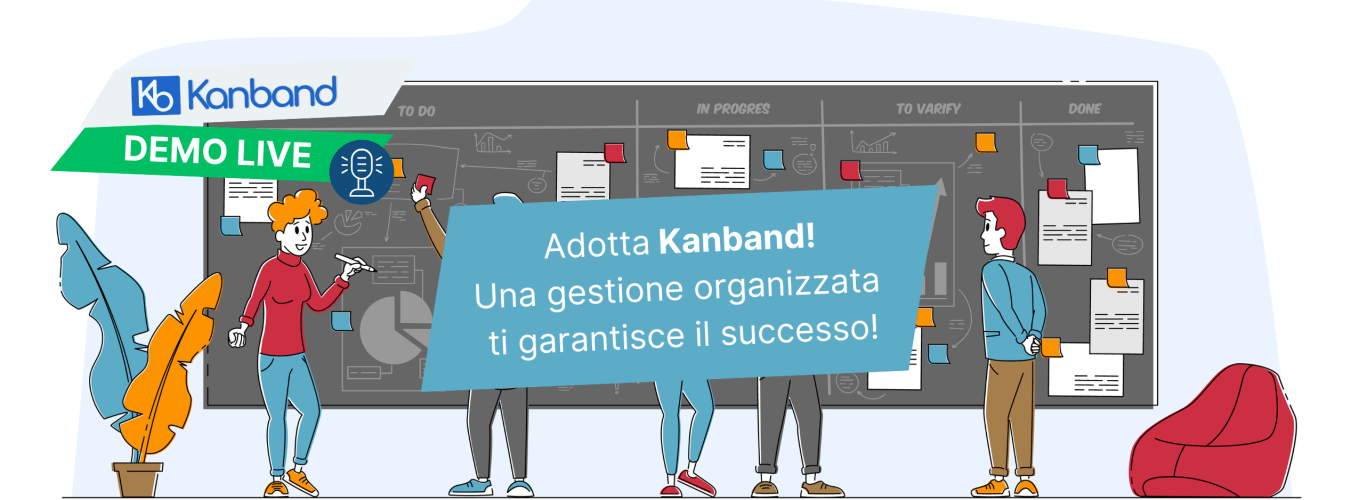 Organizzati con Kanband!
